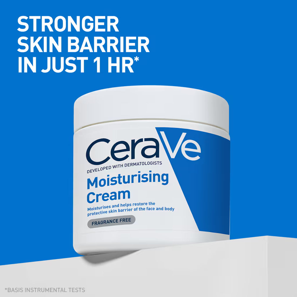 CeraVe Moisturizer Cream For Dry Skin & Barrier Repair (454 g)