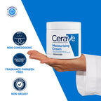 CeraVe Moisturizer Cream For Dry Skin & Barrier Repair (454 g)