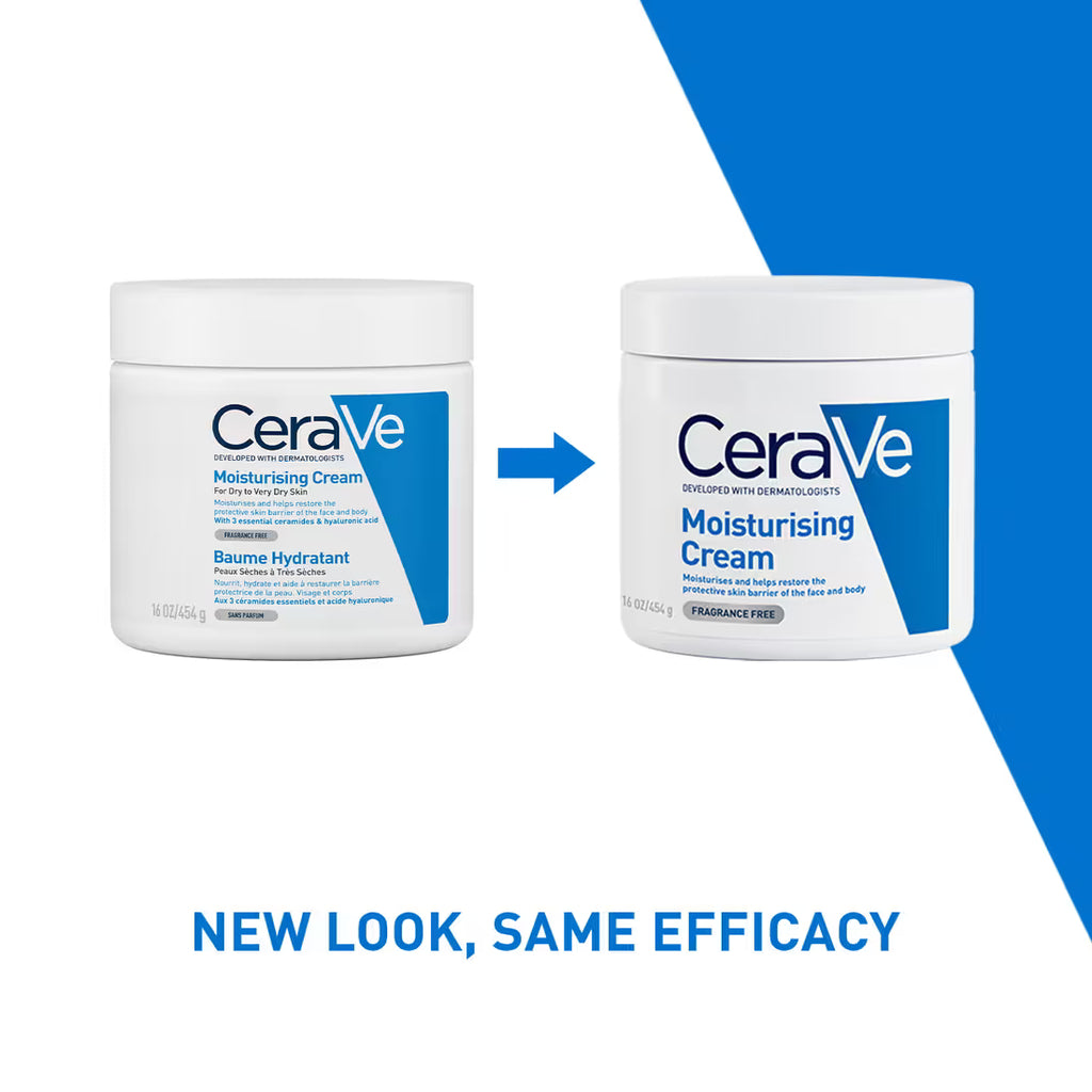CeraVe Moisturizer Cream For Dry Skin & Barrier Repair (454 g)