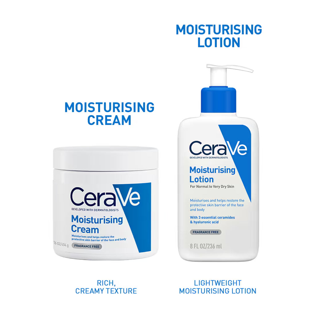 CeraVe Moisturizer Cream For Dry Skin & Barrier Repair (454 g)