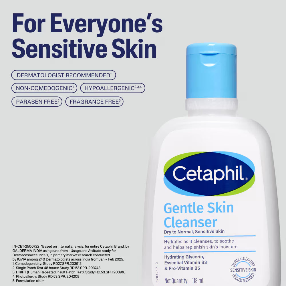 Cetaphil Gentle Skin Cleanser (Dry To Normal, Sensitive )