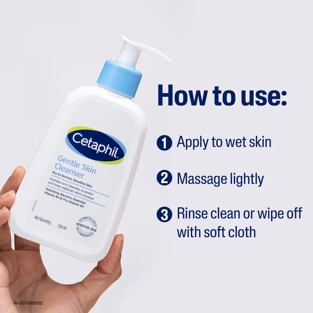 Cetaphil Gentle Skin Cleanser (Dry To Normal, Sensitive )