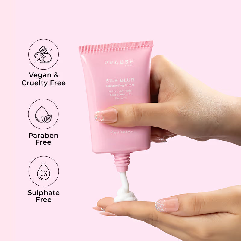 Praush Beauty Silk Blur Moisturizing Primer