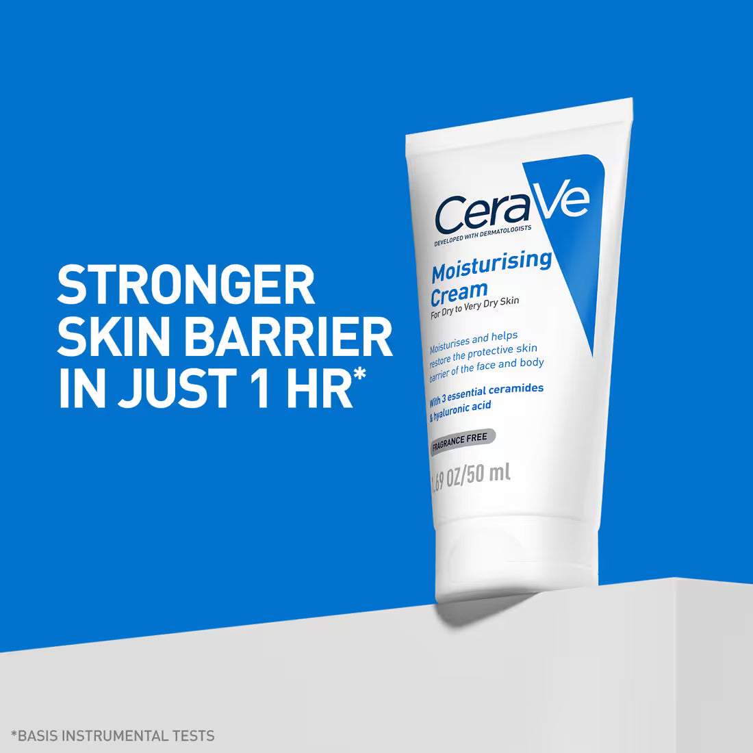 CeraVe Moisturizer Cream For Dry Skin & Barrier Repair (50 ml)