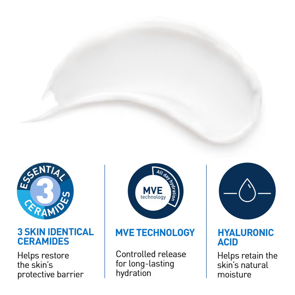 CeraVe Moisturizer Cream For Dry Skin & Barrier Repair (454 g)