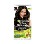 Garnier Color Naturals Creme Hair Color - Shade 3 Darkest Brown (70ml + 60g)