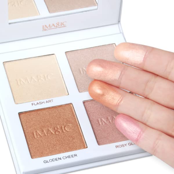 IMAGIC 4 Color Highlighter Makeup Palette
