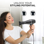 Ikonic Professional Pro 2100 + Dryer - Black