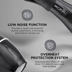 Ikonic Professional Pro 2100 + Dryer - Black
