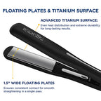 Ikonic Professional Pro Titanium Shine 3.0 Hair Straightener