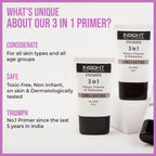 Insight Cosmetics 3 In 1 Long Lasting Primer - (30ml)