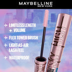 Maybelline New York Lash Sensational Sky High Waterproof Mascara - Very Black (6ml)