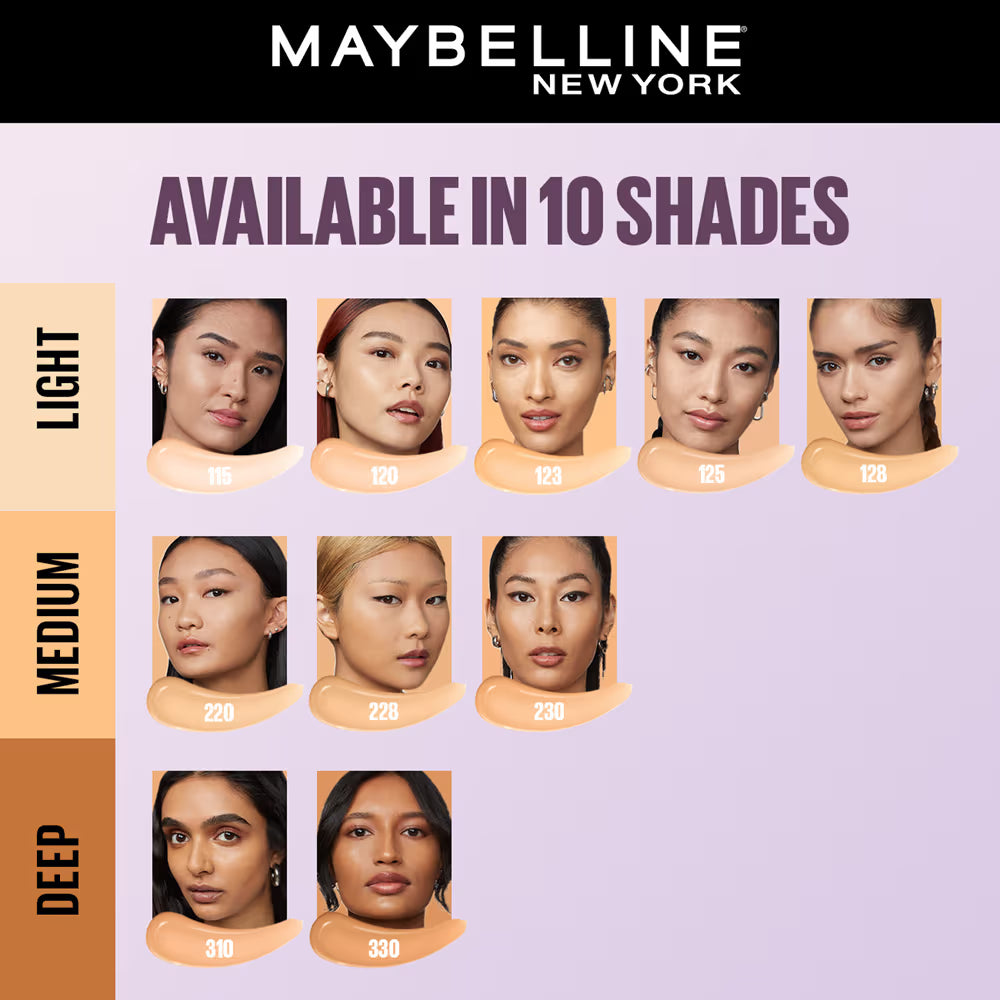 Maybelline New York Super Stay Lumi-Matte Liquid Foundation 30H Longwear