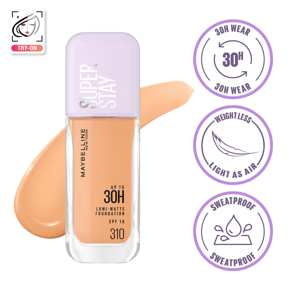 Maybelline New York Super Stay Lumi-Matte Liquid Foundation 30H Longwear