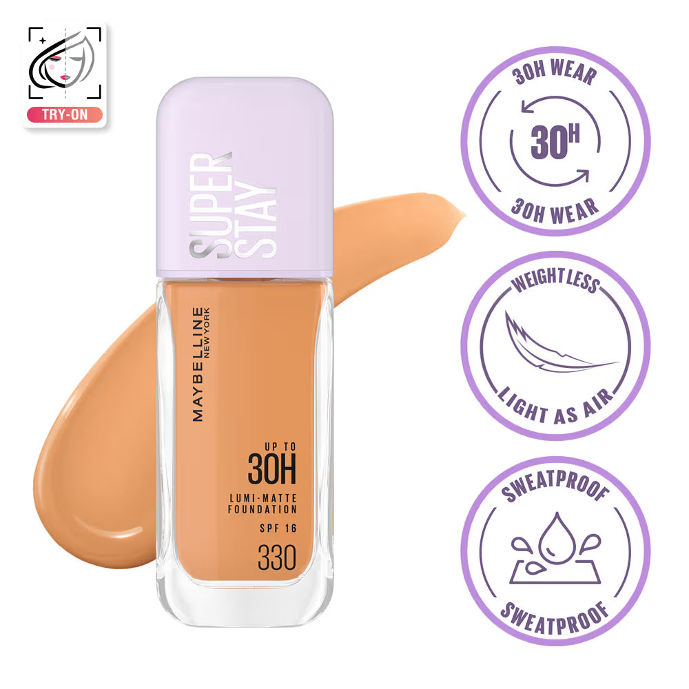 Maybelline New York Super Stay Lumi-Matte Liquid Foundation 30H Longwear