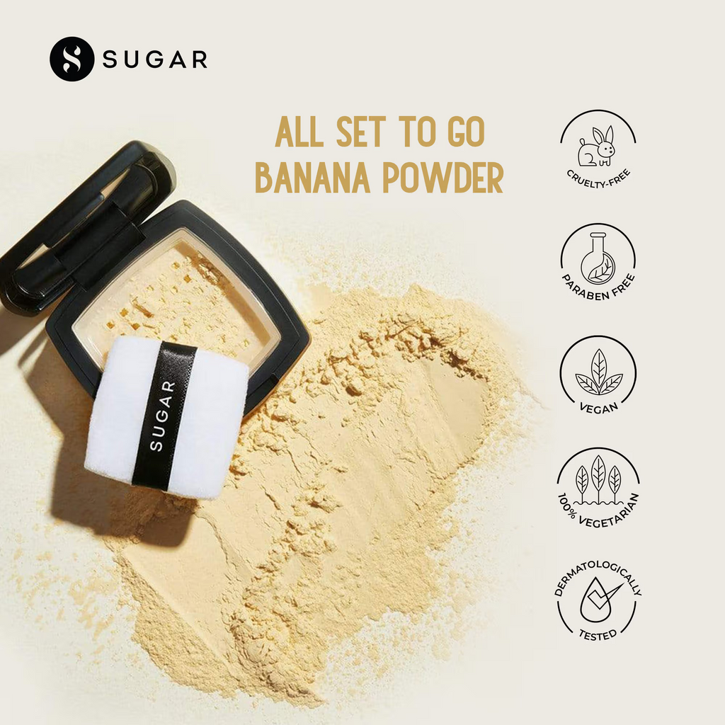 SUGAR All Set To Go Banana Matte Powder