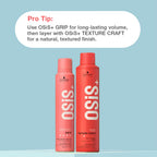 Schwarzkopf Professional OSiS+ Grip Extra Strong Hair Styling Mousse For Natural Shine (200ml)