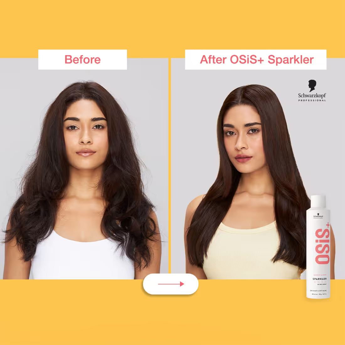 Schwarzkopf Professional OSiS+ Sparkler Hair Styling Shine Spray (300 ml)