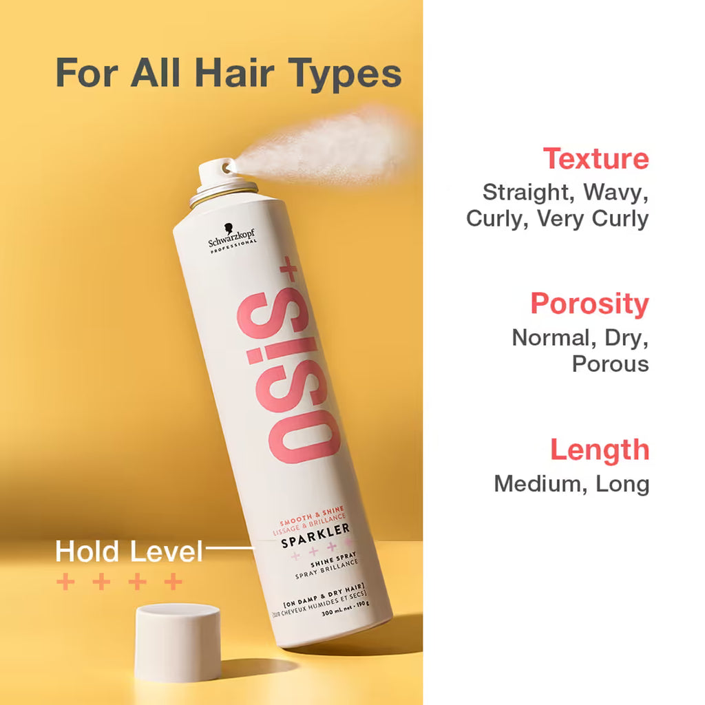 Schwarzkopf Professional OSiS+ Sparkler Hair Styling Shine Spray (300 ml)
