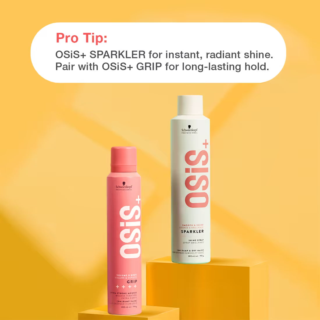 Schwarzkopf Professional OSiS+ Sparkler Hair Styling Shine Spray (300 ml)