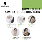 Schwarzkopf Simply Colour Permanent Hair Colour For 100% Grey Coverage - 3.00 Dark Brown (142.5 ml)