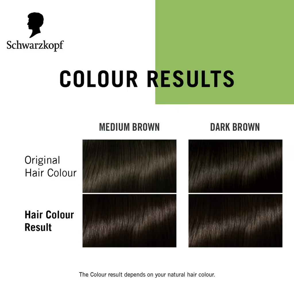 Schwarzkopf Simply Colour Permanent Hair Colour For 100% Grey Coverage - 3.00 Dark Brown (142.5 ml)