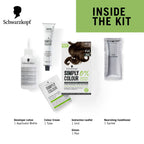 Schwarzkopf Simply Colour Permanent Hair Colour For 100% Grey Coverage - 4.65 Mocha Brown (142.5 ml)