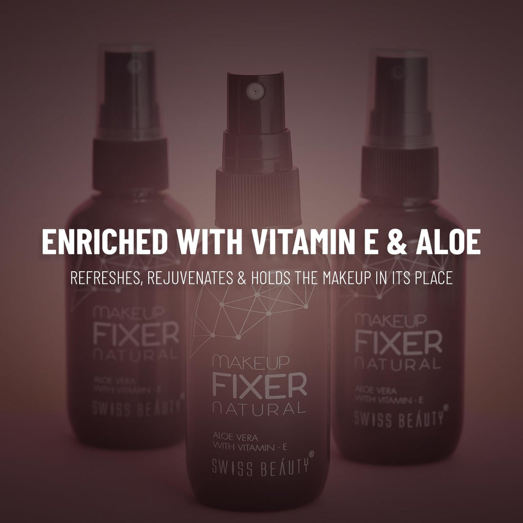 Swiss Beauty Long Lasting Makeup Fixer Natural Aloe Vera With Vitamin-E